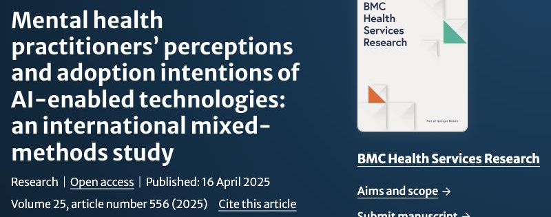 Do mental health practitioners want to learn about and use AI? An international mixed-methods study