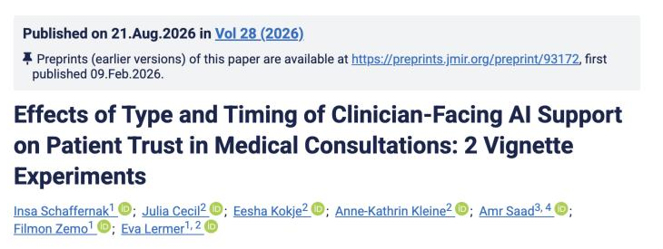 Does it matter how your doctor uses AI? Patient trust in AI-supported medical decisions